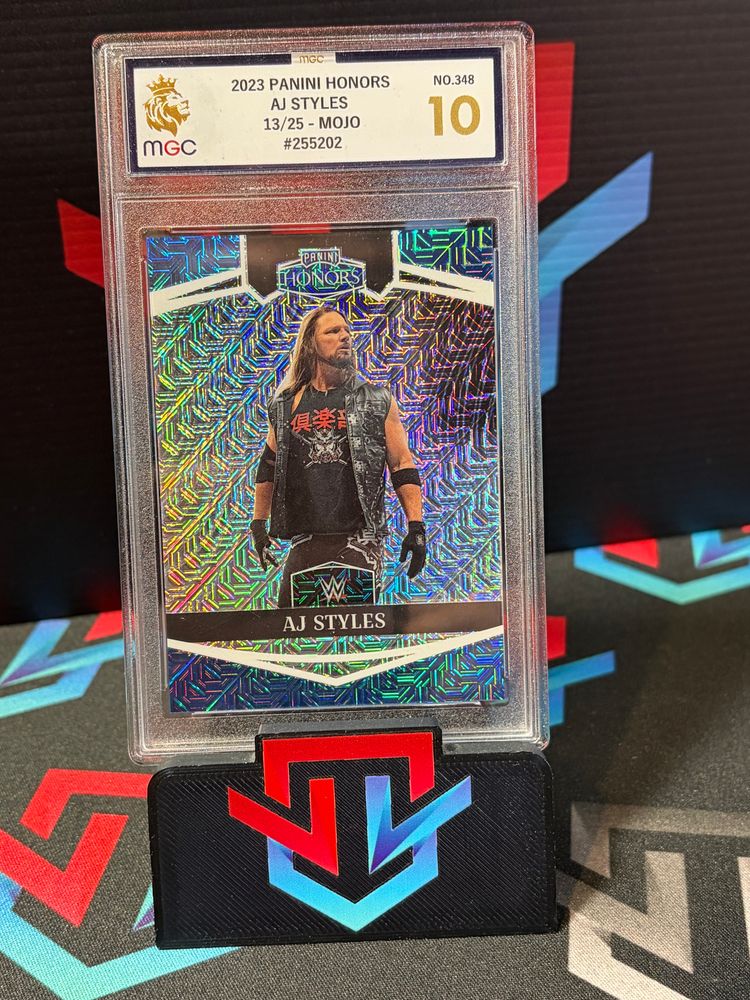 AJ Styles Panini Honors Mojo /25 MGC 10 image 1